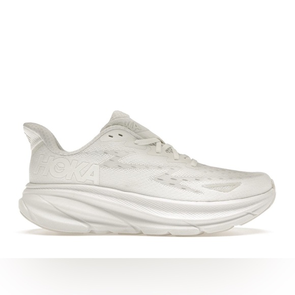 Hoka Shoes - HOKA Clifton 9 Women’s Running Shoes – White – EU 37.5 / US 6B
